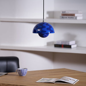 Marlo Minimalist Sculptural Hemisphere Pendant Lamp