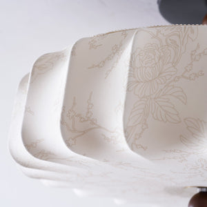 Bellora Vintage Scalloped Floral Ceiling Lamp