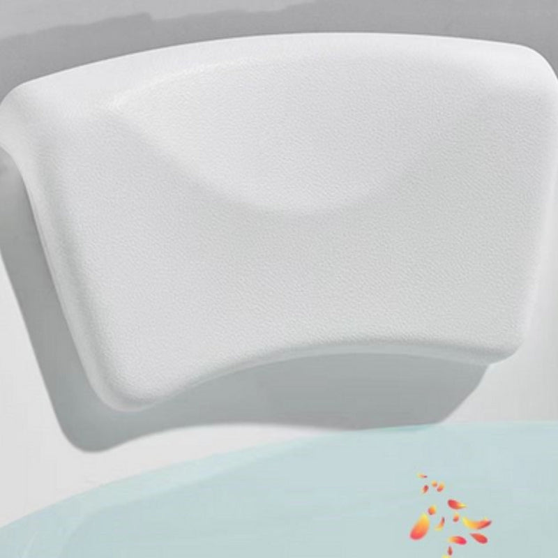 Contoured Silicone Bathtub Pillow