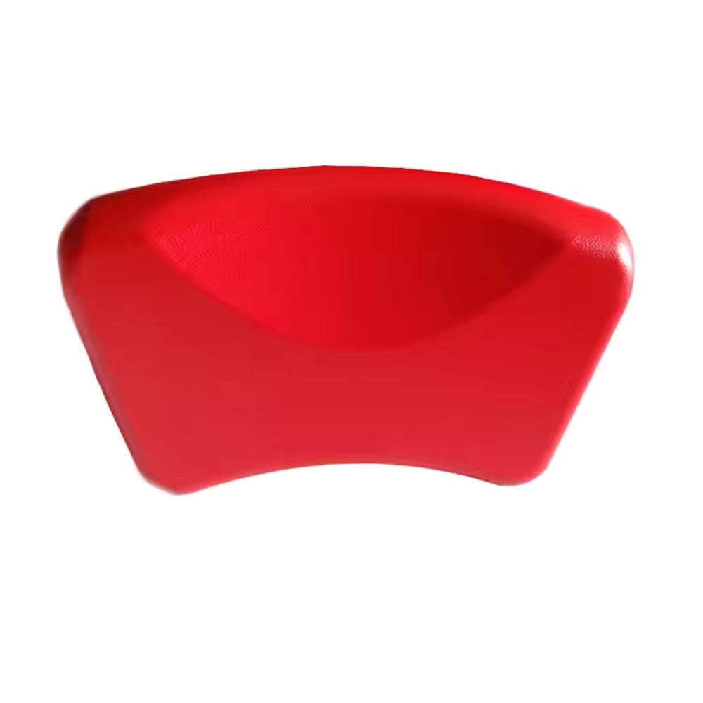 Contoured Silicone Bathtub Pillow