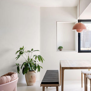 Marlo Minimalist Sculptural Hemisphere Pendant Lamp