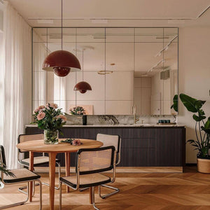 Marlo Minimalist Sculptural Hemisphere Pendant Lamp
