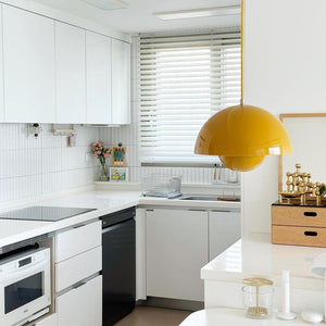 Marlo Minimalist Sculptural Hemisphere Pendant Lamp
