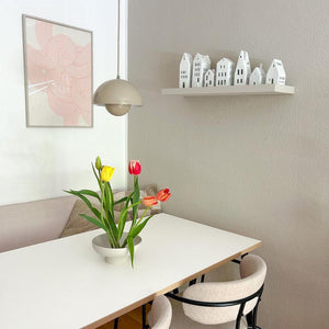 Marlo Minimalist Sculptural Hemisphere Pendant Lamp