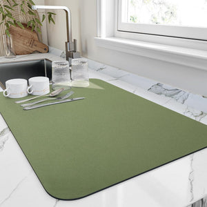 Quick Dry Highly Absorbent Kitchen Dish Mat