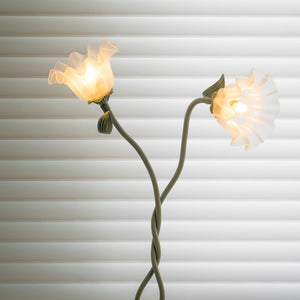 Lirio Sculptural Vintage Calla Lily Floor Lamp