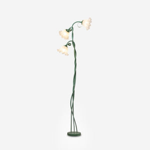 Lirio Sculptural Vintage Calla Lily Floor Lamp
