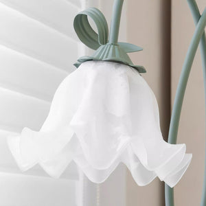Lirio Sculptural Vintage Calla Lily Floor Lamp