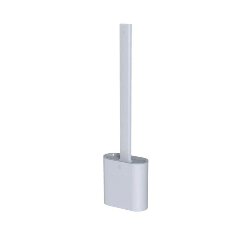 Silicone Toilet Brush With Wall Mount Holder