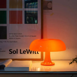 Amara Retro Warm Ambient LED Mushroom Table Lamp