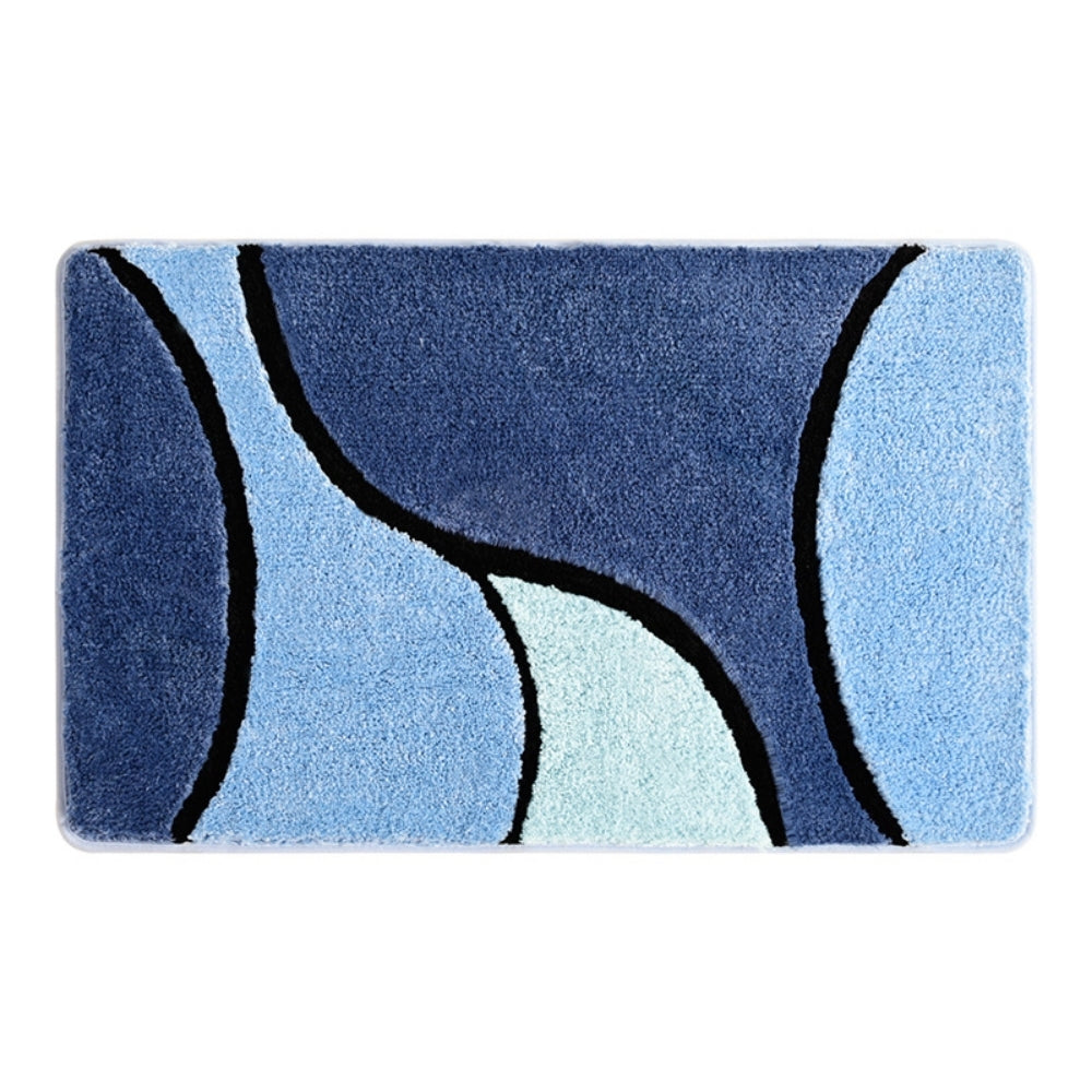 Plush Absorbent Non Slip Microfiber Bathroom Mat