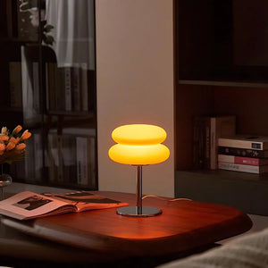 Perla Retro Dimmable Warm Mushroom Table Lamp