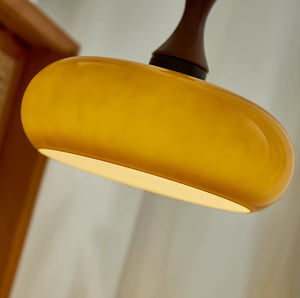 Verano Vintage Smoked Glass Plug In Pendant Lamp