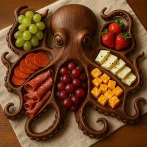 KrakenBoard Octopus Charcuterie Board