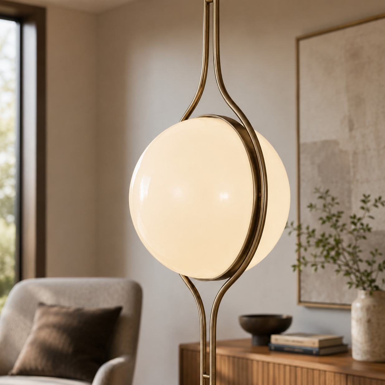 Oris Floor to Ceiling Lamp