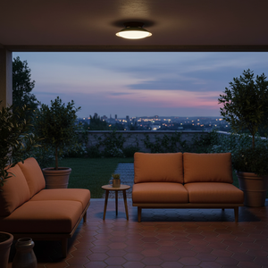 Aurelle Matte Sculptural Domed Flush Mount Ceiling Light