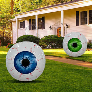 Inflatable Bloodshot Eyeball for Halloween Yard Decor