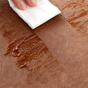 Double Sided Faux Leather Placemats, Heat Resistant