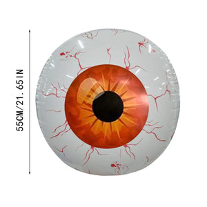 Inflatable Bloodshot Eyeball for Halloween Yard Decor