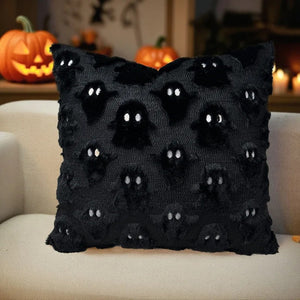 Plush 3D Ghost Cushion Cover for Halloween