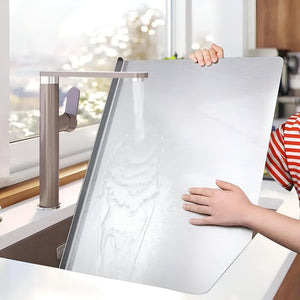 Stainless Steel Cutting Board with Spill Guard