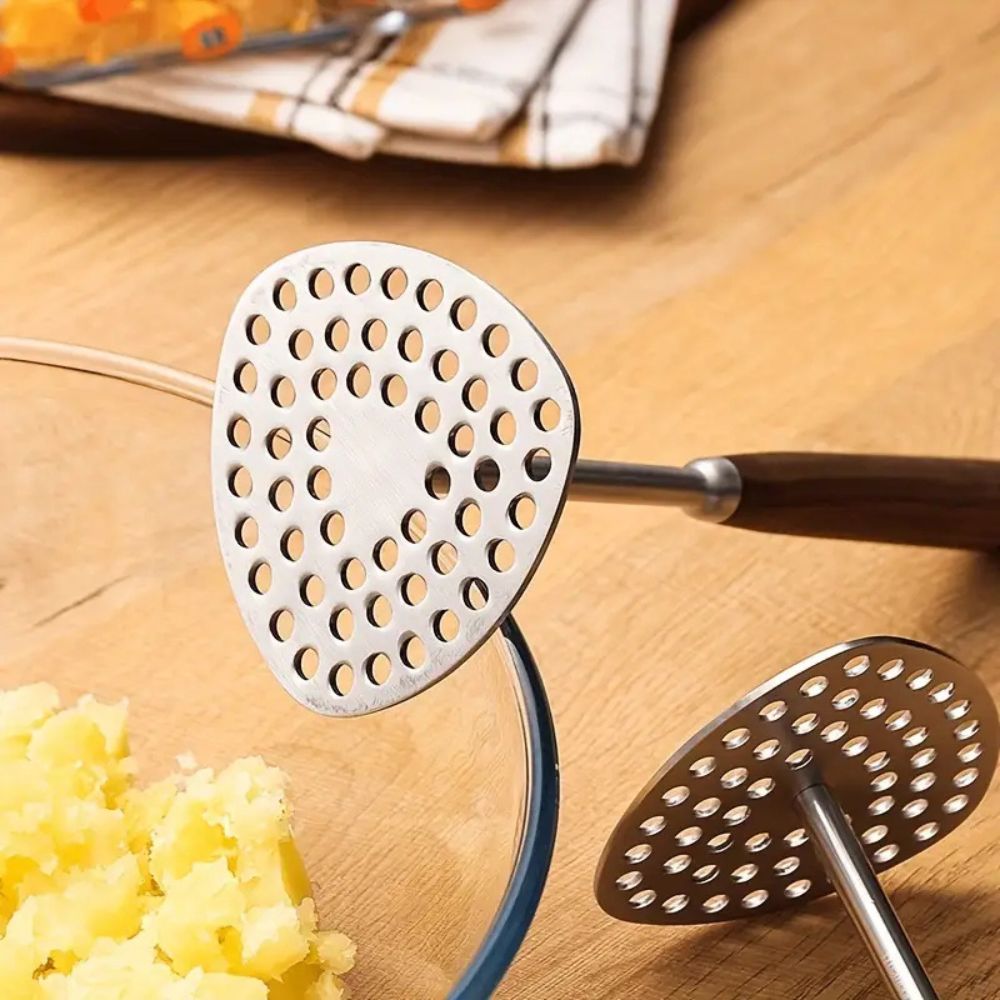 Food Grade 304 Stainless Steel Potato Masher