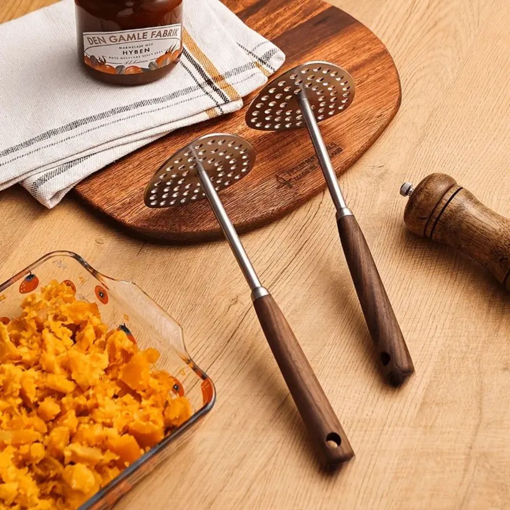 Food Grade 304 Stainless Steel Potato Masher