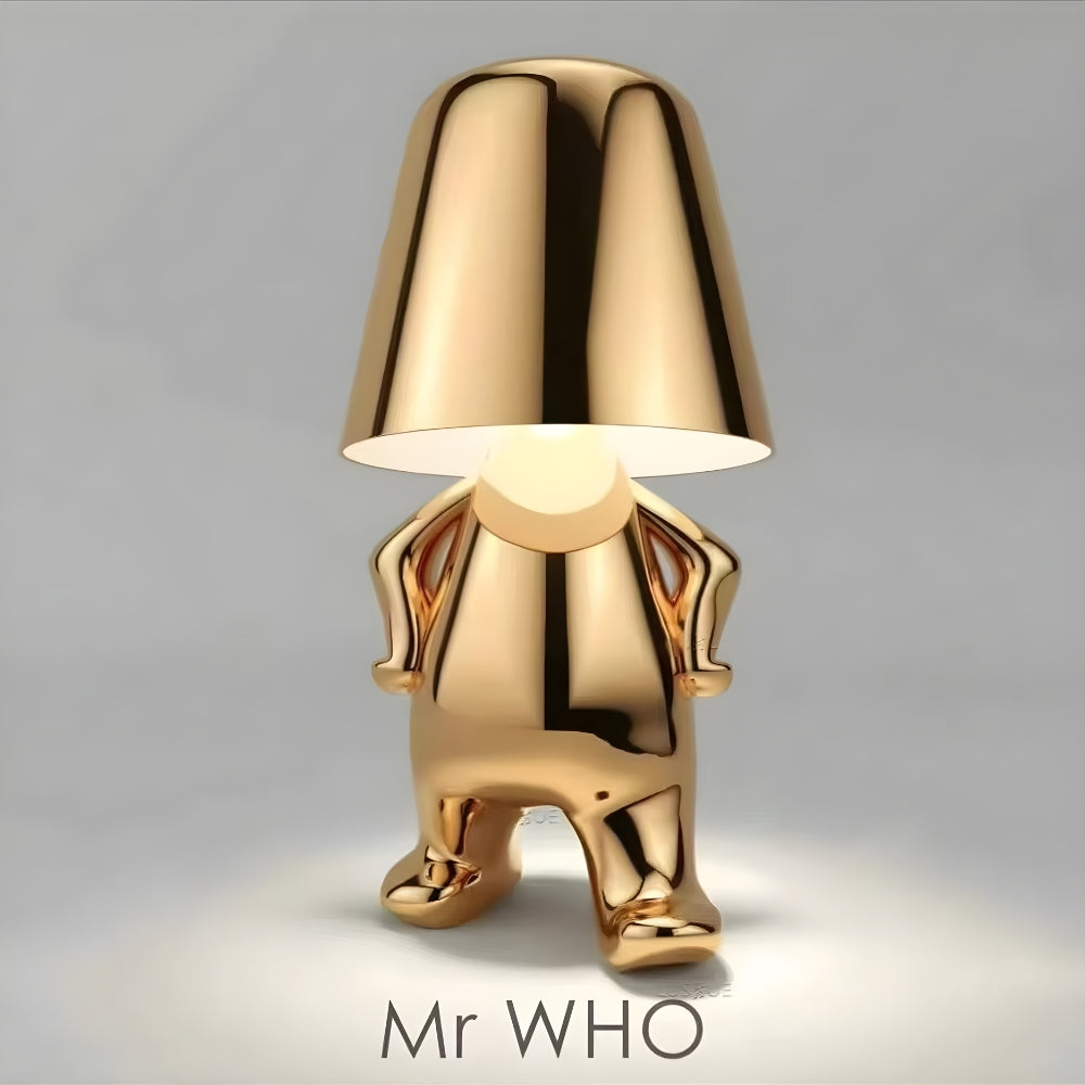 Mirelle Thinker Sculpture Cordless Table Lamp