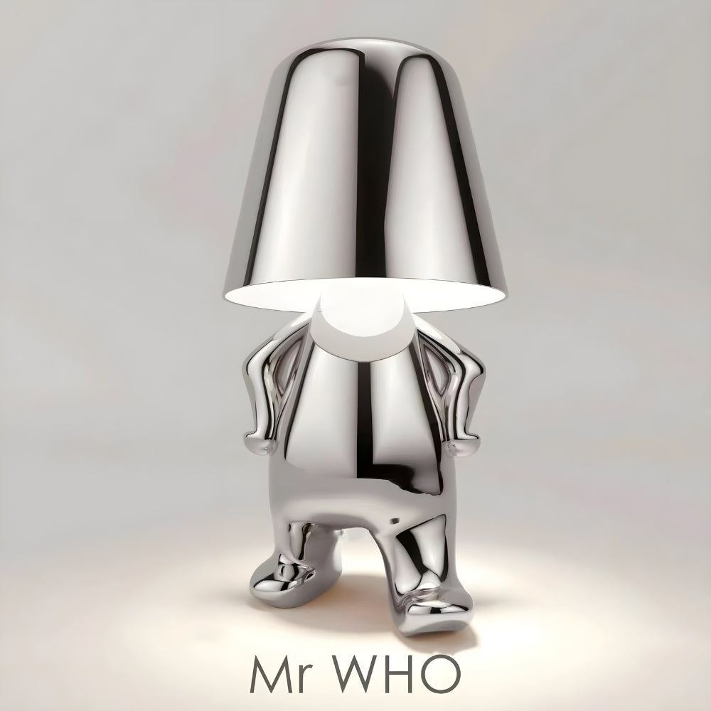 Mirelle Thinker Sculpture Cordless Table Lamp