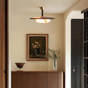 Alvara Alabaster Mid Century Sculptural Ceiling Light