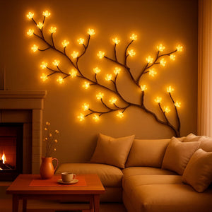 Verlia LED Blossom Branch Wall Light