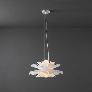 Ninfea Sculptural Layered Lotus Petal Pendant Light