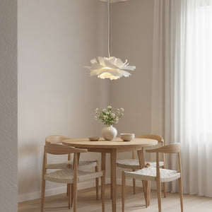 Ninfea Sculptural Layered Lotus Petal Pendant Light