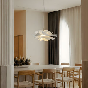 Ninfea Sculptural Layered Lotus Petal Pendant Light