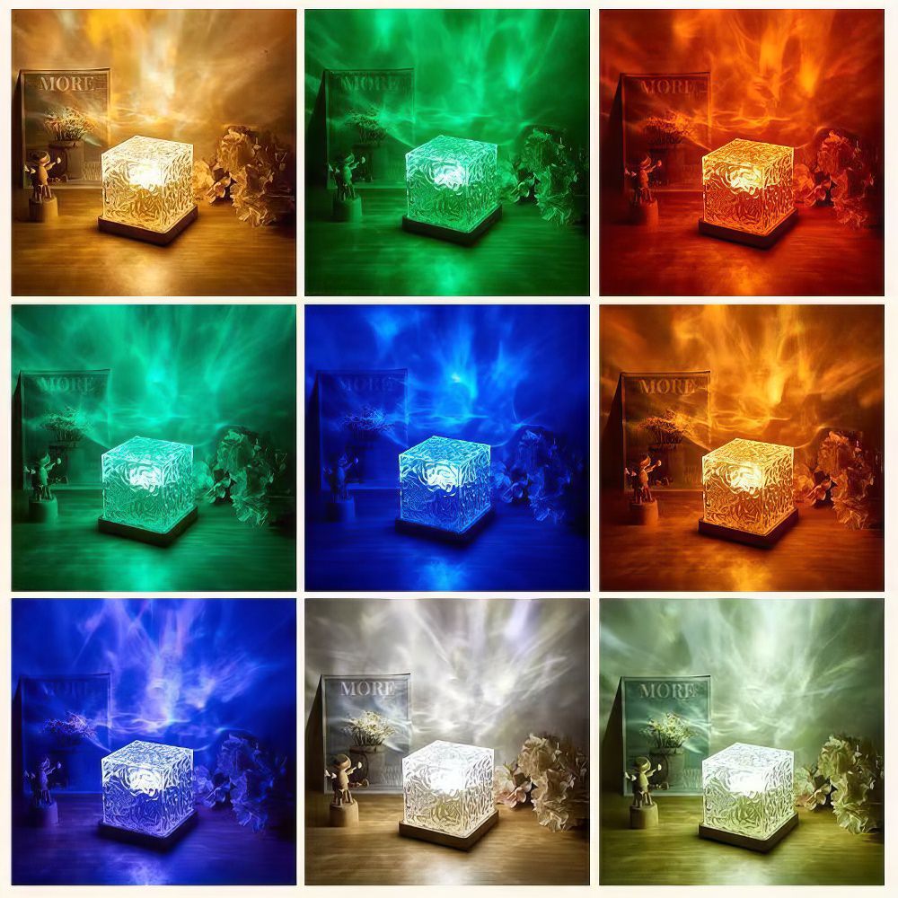 Tiera Aurora Cube Night Light
