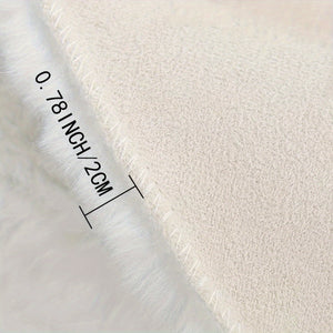 Soft Fluffy Round Bubble Circle Rug