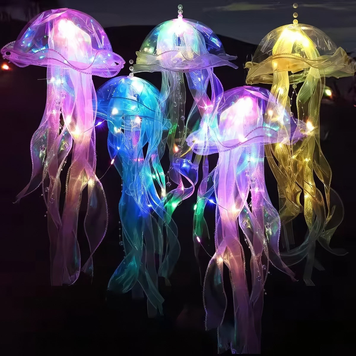 Nerida Hanging Jellyfish LED Lights