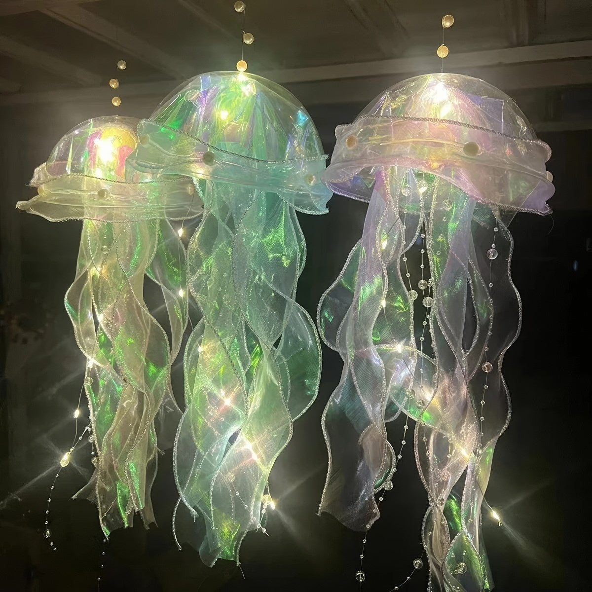 Nerida Hanging Jellyfish LED Lights