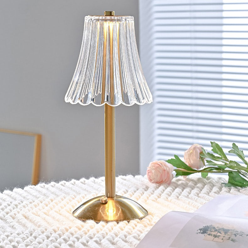Tamsin Coquette Brass Mini Table Lamp