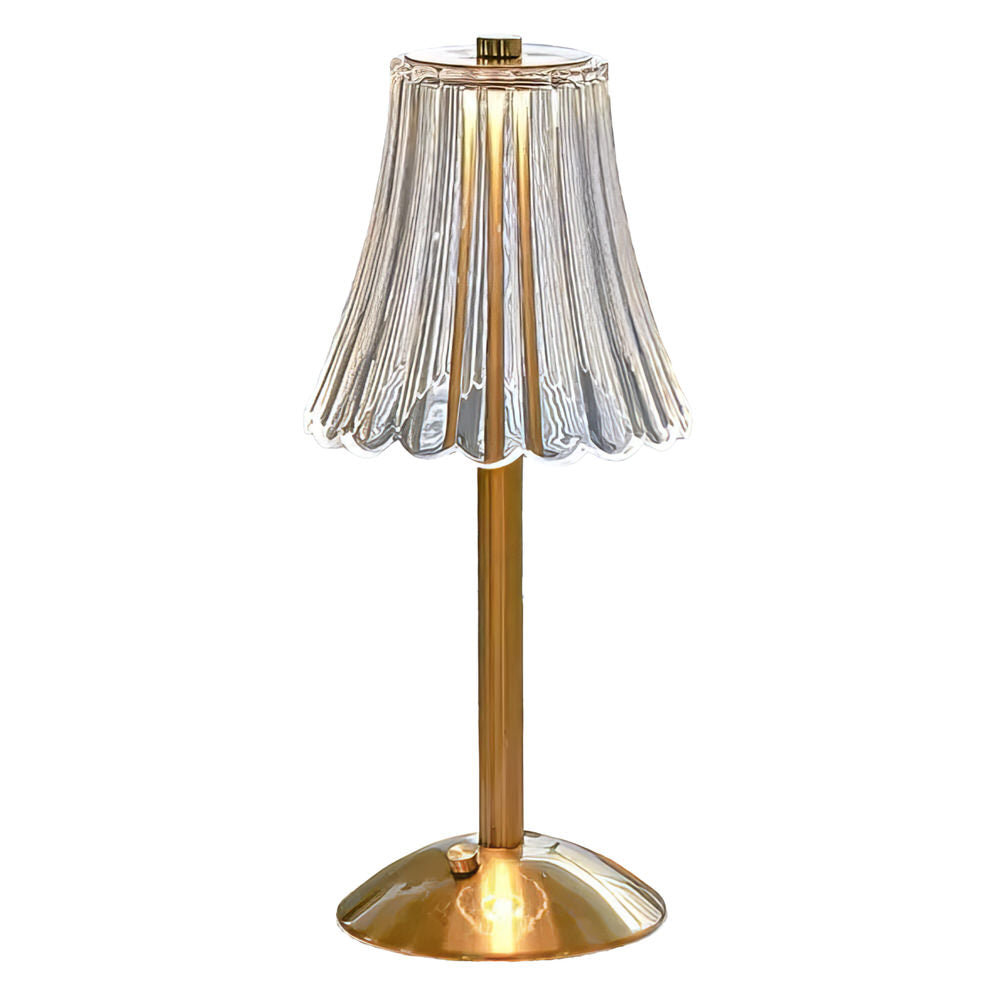 Tamsin Coquette Brass Mini Table Lamp