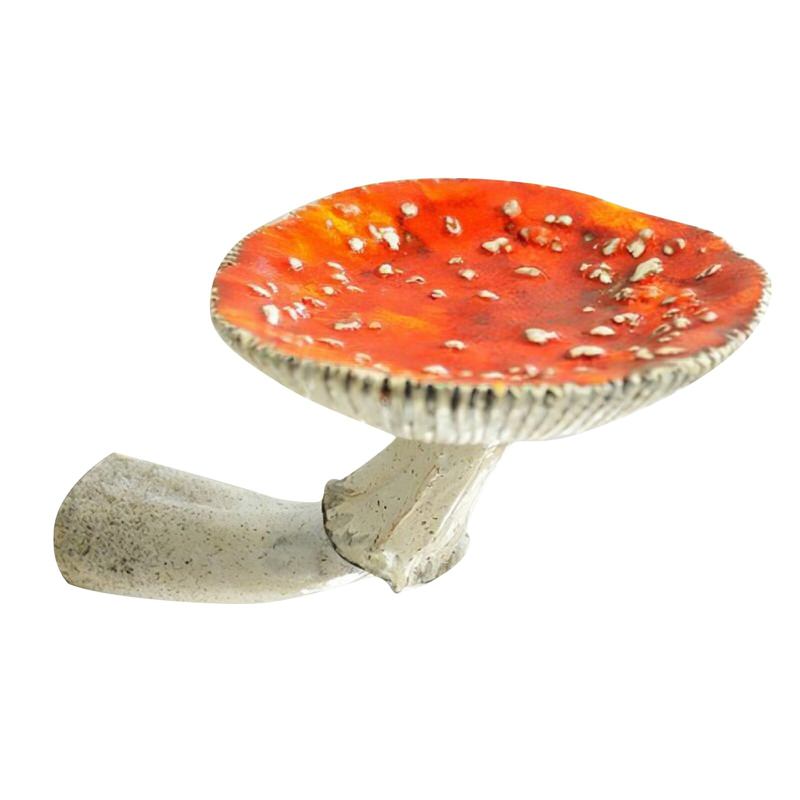 Amanita Mushroom Floating Wall Shelf