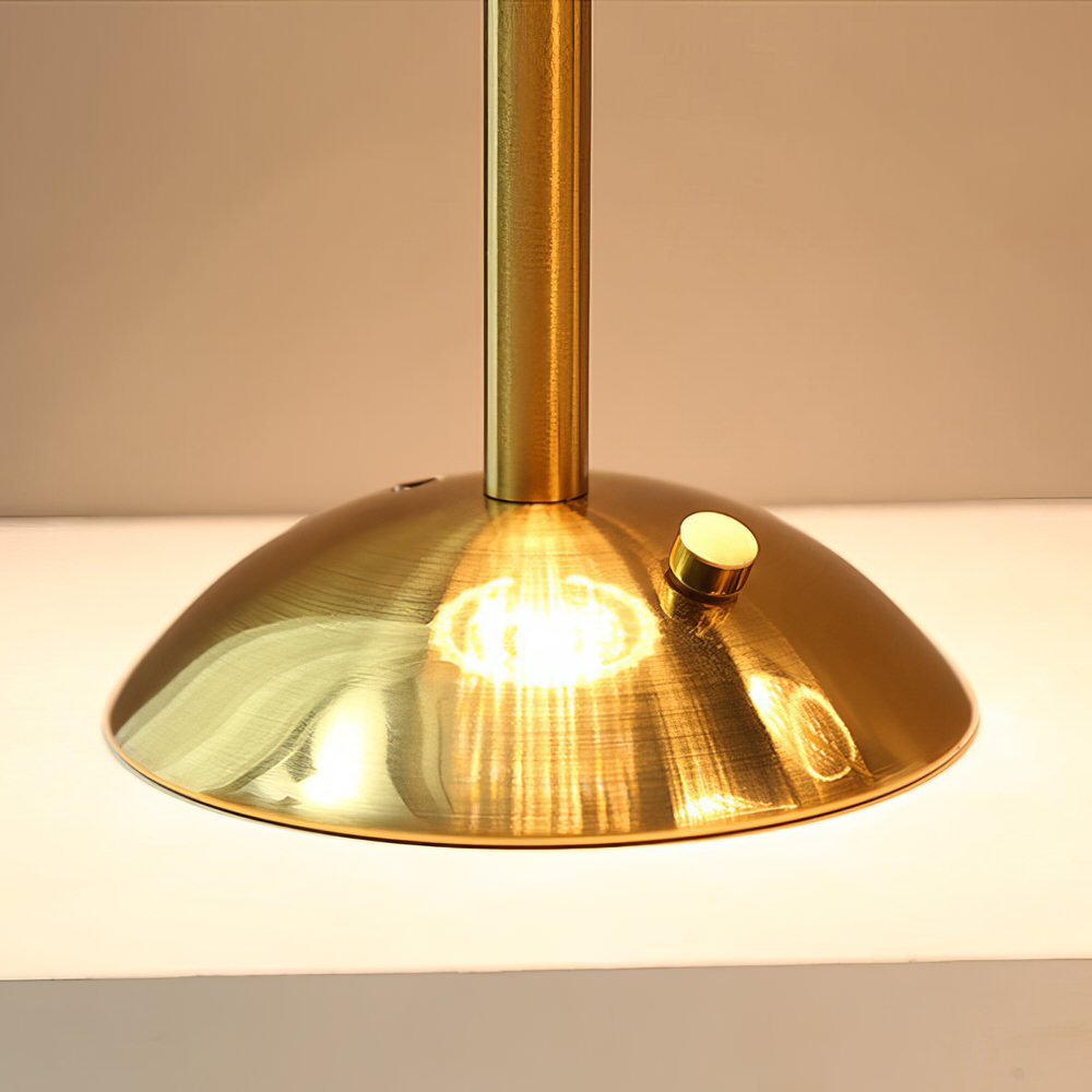 Crystal Shade Rechargeable LED Table Lamp