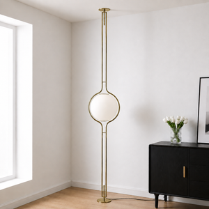 Oris floor to ceiling lamp, Bronze finish