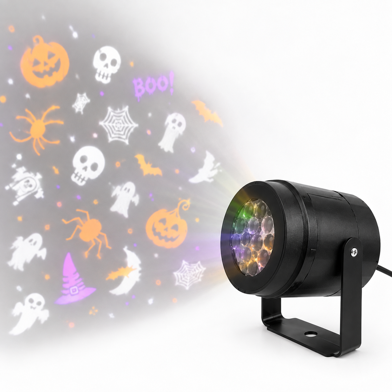 Rotating LED Halloween Projector Light for Outdoor Decor