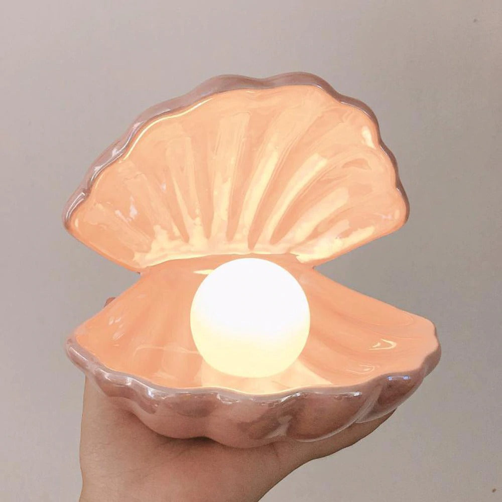 Nacre Fairy Shell Pearl Night Lamp