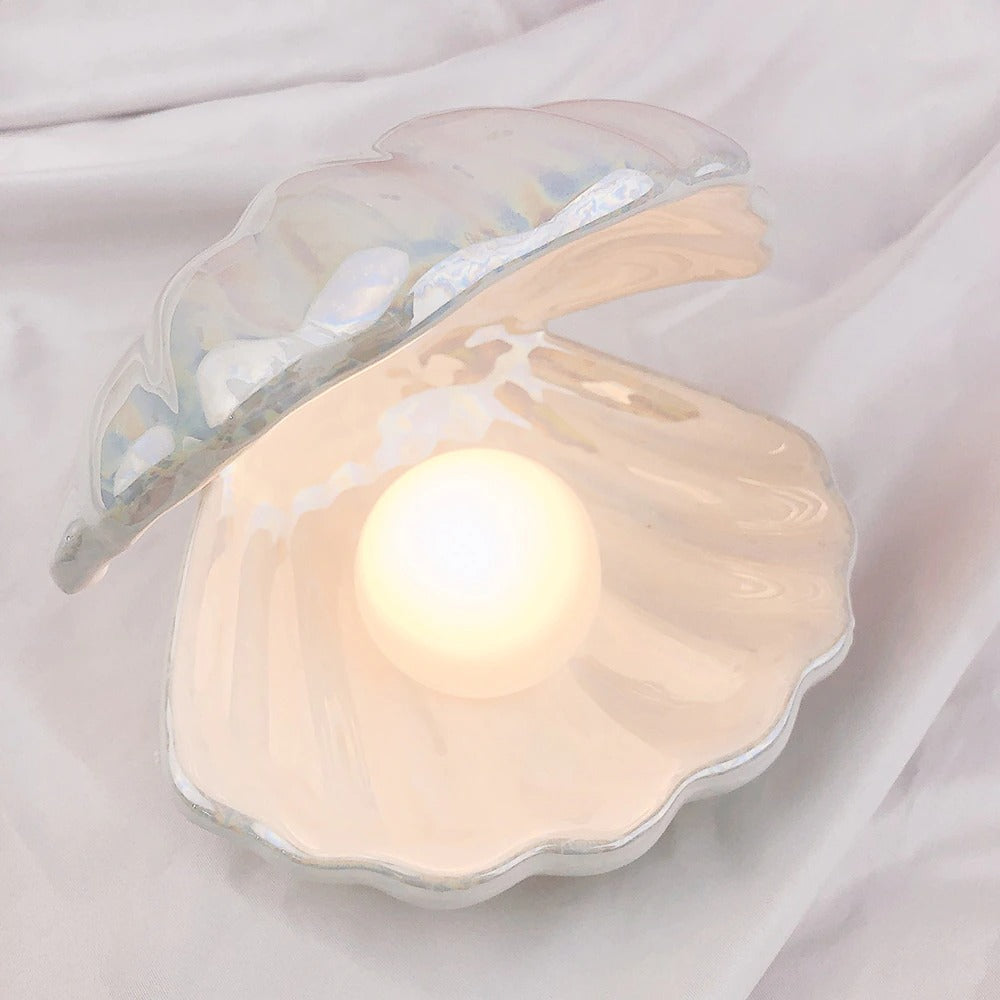 Nacre Fairy Shell Pearl Night Lamp