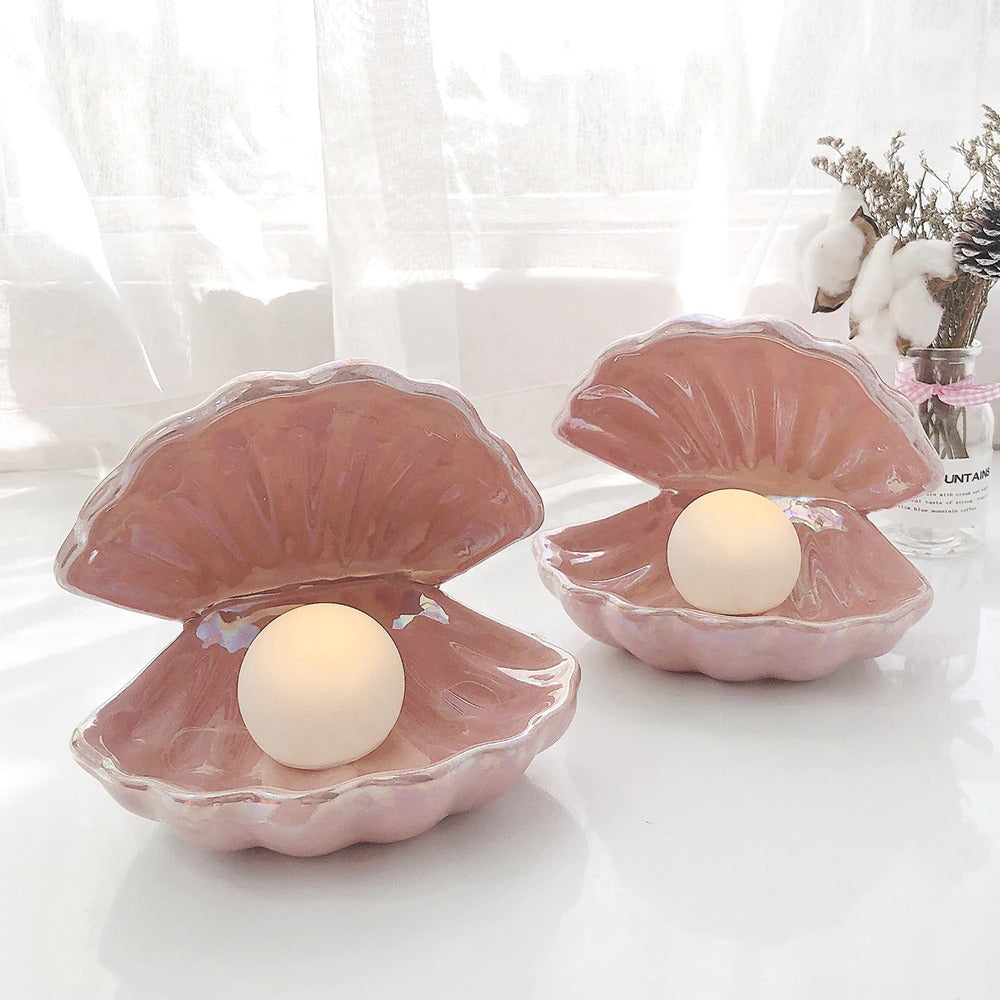 Nacre Fairy Shell Pearl Night Lamp