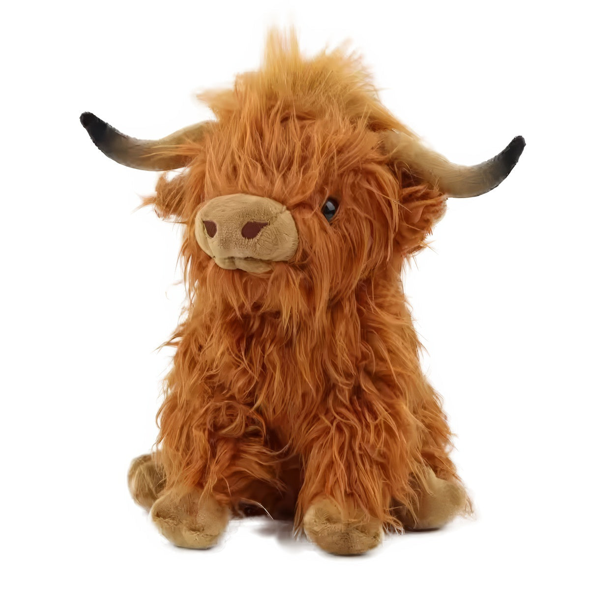 Hairy Highland Cow Shaggy Plush Toy