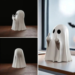 Ghost Statue for Halloween Table Decor