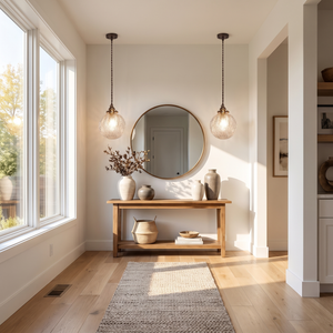 Velora Pendant Light Clear entryway